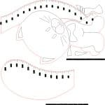 Regla para estatura "Gato" - Vector SVG DXF para CNC Router y Laser CO2 - Descargable gratis | Stanser