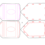 vector descargable Caja MDF crayón