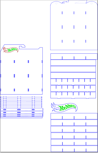 Te compartimos un vector descargable para reproducir un porta carritos.