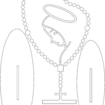 Recuerdo de Virgen - Vector SVG DXF para CNC Router y Laser CO2 - Descargable gratis | Stanser