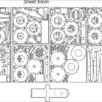 Retroexcavadora - Vector descarganle para corte CNC y grabado laser gratis | Stanser