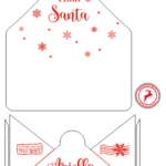 Sobre navideño - Vector descarganle para corte CNC y grabado laser gratis | Stanser