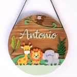 Letrero animales - Vector descarganle para corte CNC y grabado laser gratis | Stanser