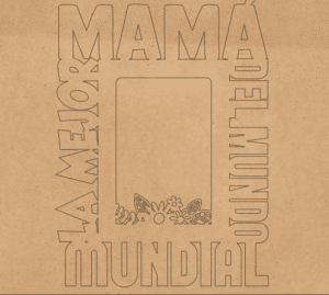 Portarretrato la mejor mamá del mundo mundial