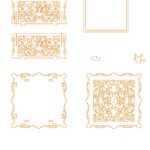 Alhajero cuadrado de tapa calada - Vector SVG DXF para CNC Router y Laser CO2 - Descargable gratis | Stanser