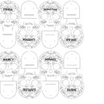 Calaveritas con nombre - Vector descarganle para corte CNC y grabado laser gratis | Stanser