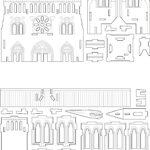 Notre Dame armable - Vector descarganle para corte CNC y grabado laser gratis | Stanser