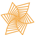 vector descargable para reproducir un reloj de pared con diseño de orquídea. Utiliza máquina de corte CNC para este proyecto.