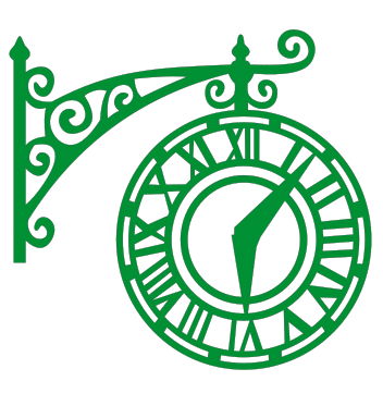 Reloj romano colgante