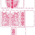 Caja floral - Vector SVG DXF para CNC Router y Laser CO2 - Descargable gratis | Stanser
