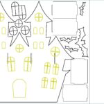 Castillo de halloween - Vector descarganle para corte CNC y grabado laser gratis | Stanser