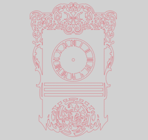 Reloj de pared antiguo