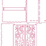 Muebles pequeños: Ropero - Vector descarganle para corte CNC y grabado laser gratis | Stanser