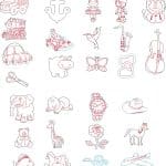 Aplicaciones para llaveros - Vector SVG DXF para CNC Router y Laser CO2 - Descargable gratis | Stanser
