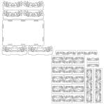 Bandeja 31x20cm de flores - Vector SVG DXF para CNC Router y Laser CO2 - Descargable gratis | Stanser