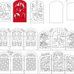 Biombos - Vector SVG DXF para CNC Router y Laser CO2 - Descargable gratis | Stanser