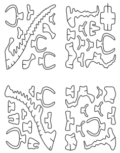 Rompecabezas Apatosaurio