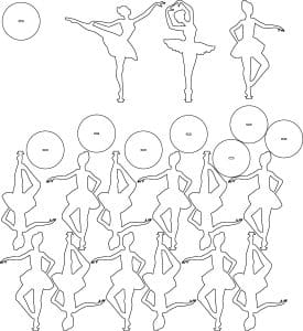 Bailarinas con base