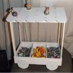 Carrito para dulces - Vector SVG DXF para CNC Router y Laser CO2 - Descargable gratis | Stanser