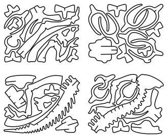 Rompecabezas 3D Parasaurolophus