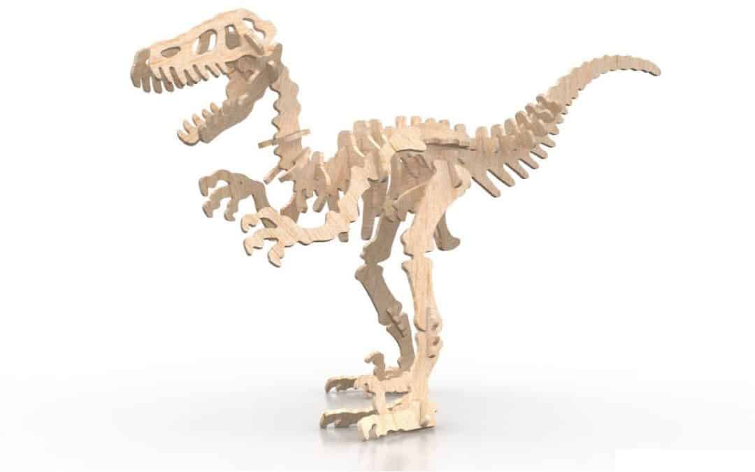 Rompecabezas 3D Velociraptor