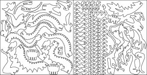 Dragón armable