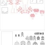 Jaula y árbol - Vector descarganle para corte CNC y grabado laser gratis | Stanser