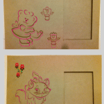 Portarretratos "Oso" y "Gatita" - Vector descarganle para corte CNC y grabado laser gratis | Stanser