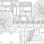 Rueda para Candy Bar - Vector SVG DXF para CNC Router y Laser CO2 - Descargable gratis | Stanser