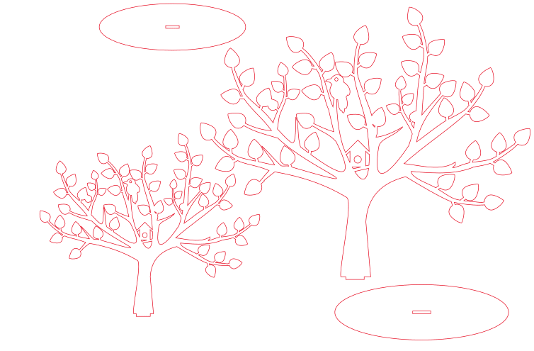 Árbol de cerezo decorativo