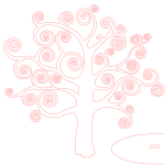 vector descargable para reproducir un árbol exhibidor para bisutería. Utiliza tu máquina de corte CNC para la realización de este proyecto.