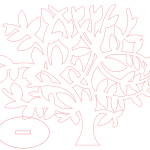 vector descargable para reproducir un árbol decorativo de limón. Utiliza tu máquina de corte CNC para la realización de este proyecto.