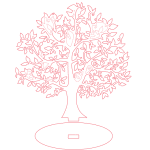 Te compartimos un vector descargable para reproducir un pequeño árbol decorativo frondoso. Utiliza tu máquina de corte CNC para la realización de este proyecto.