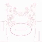 vector descargable para reproducir árbol decorativo para bisutería. Utiliza tu máquina de corte CNC para la realización de este proyecto.