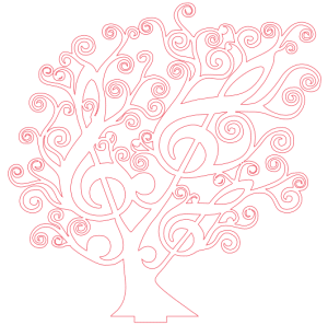 Árbol notas musicales