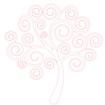 vector descargable para reproducir un árbol decorativo para exhibir. Utiliza tu máquina de corte CNC para la realización de este proyecto.