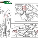 Helicóptero armable - Vector descarganle para corte CNC y grabado laser gratis | Stanser