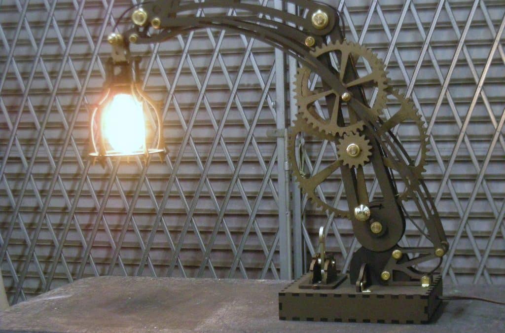 Lámpara estilo industrial
