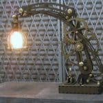 vector descargable para reproducir una lámpara de estilo industrial. Utiliza tu máquina de corte CNC para la realización de este proyecto.