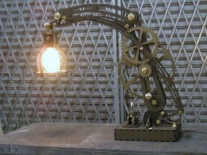 Lámpara estilo industrial