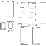 Armario - Vector descarganle para corte CNC y grabado laser gratis | Stanser