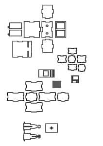 Set de muebles de cocina