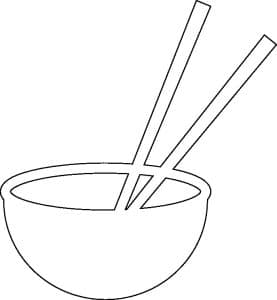 Bowl de comida china