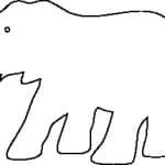 Silueta de elefante - Vector descarganle para corte CNC y grabado laser gratis | Stanser