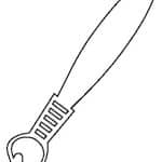 Silueta de pincel - Vector descarganle para corte CNC y grabado laser gratis | Stanser