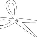 Silueta de tijeras - Vector descarganle para corte CNC y grabado laser gratis | Stanser
