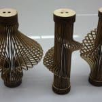 vector descargable para reproducir un trío de lámparas colgantes. Utiliza tu máquina de corte CNC para la realización de este proyecto.