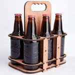 vector descargable para reproducir una caja six pack Utiliza tu máquina de corte CNC para la realización de este proyecto.
