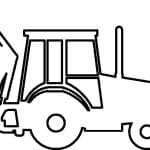 Maquinaria: Backhoe - Vector descarganle para corte CNC y grabado laser gratis | Stanser