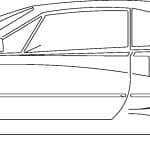 vector descargable para reproducir un auto deportivo.